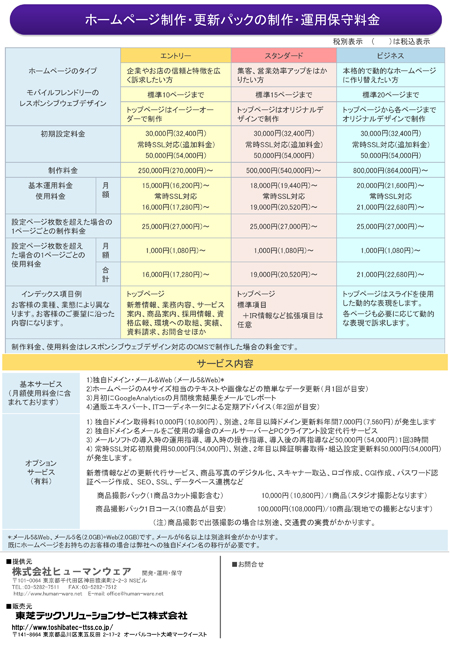 設定記入用紙