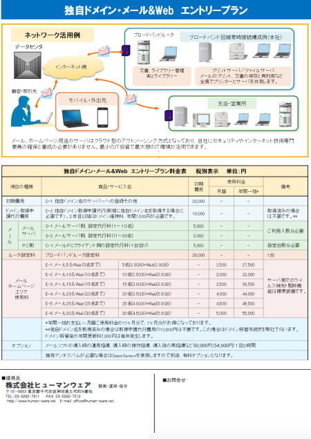 設定記入用紙